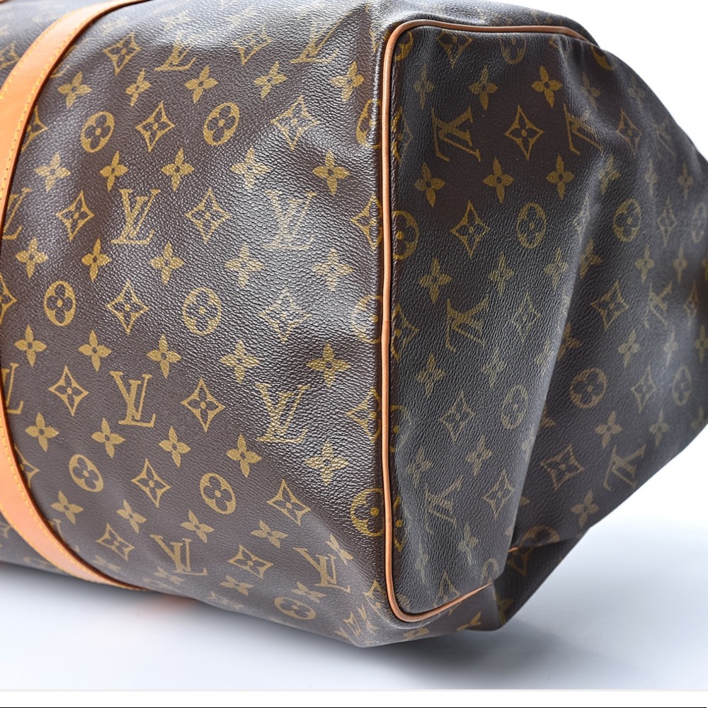 👄🔥👄Authentic LOUIS VUITTON Keepall 50 Dufflle Bag - Picture 7 of 13